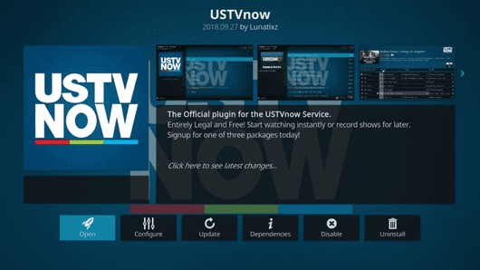 USTV now an add-on for Kodi media player is an ideal option for the users