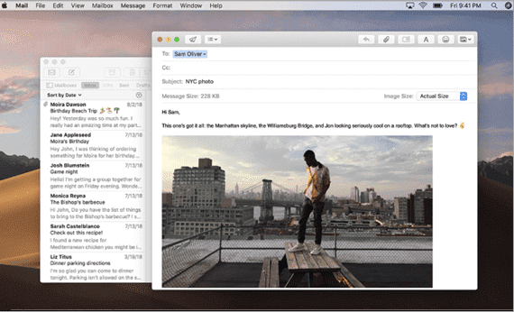 mac os email client