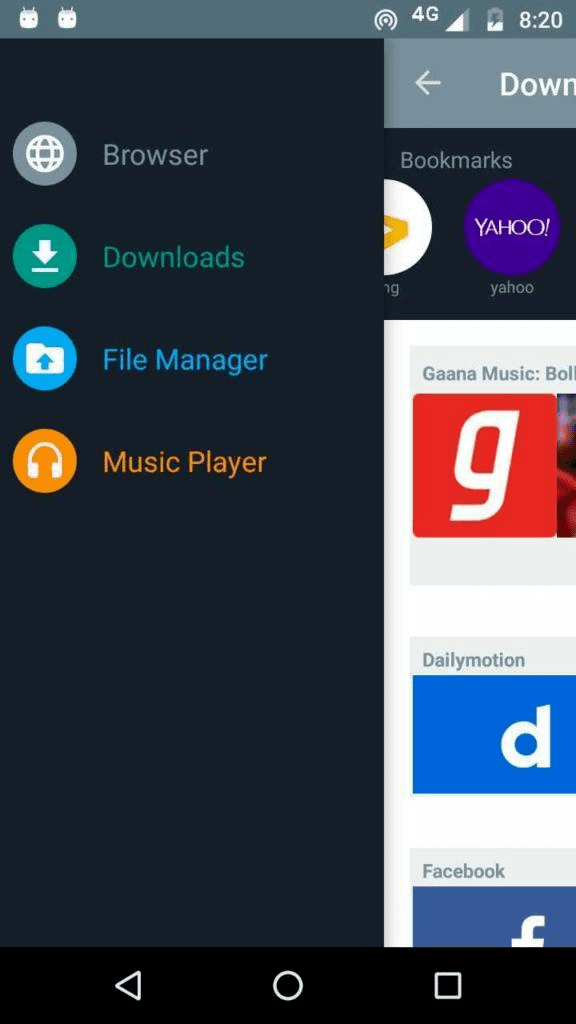 Download Manager for Android is one of the best app available in the market for downloading files.
