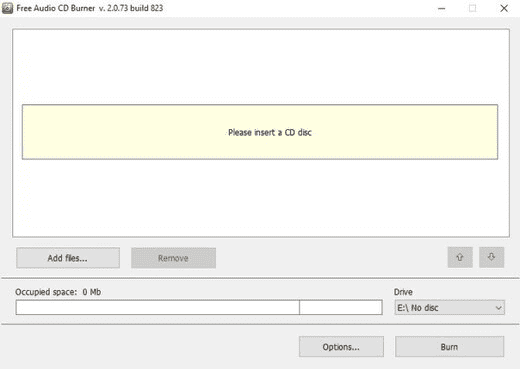 Free Audio CD Burner