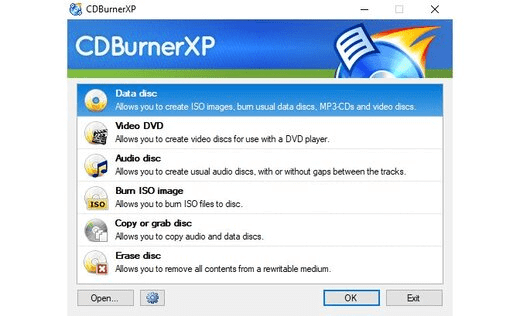 CDBurnerXP