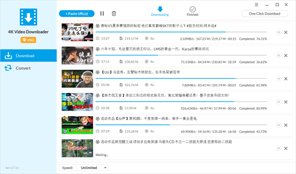 How to use Jihosoft Free Video Downloader to download Videos from Bilibili.