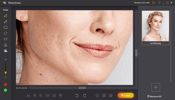 Process To Remove Wrinkles From Photos