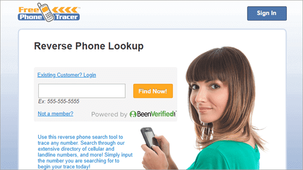 Free Phone Tracer is a free-to-use website that can be used to track mobile number location online.