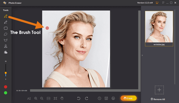 Process To Remove Wrinkles From Photos