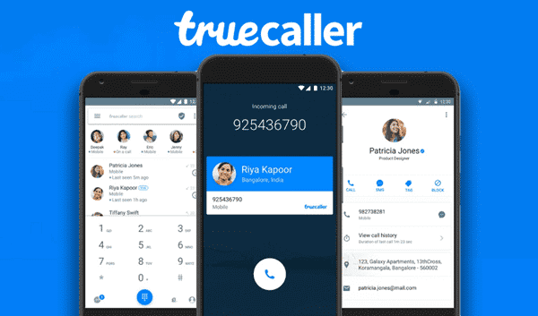 Using Truecaller to trace the location as well as other information related to any phone number. 