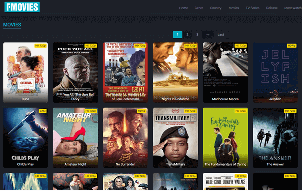 FMoviesFree is another site for streaming movies online free.