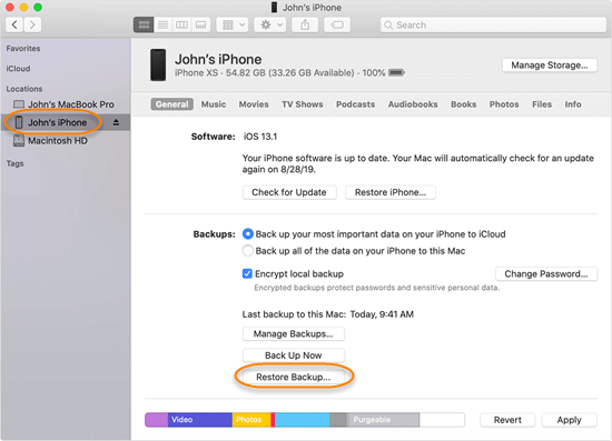 Retrieve Lost Calendars and Reminders from iTunes Backup