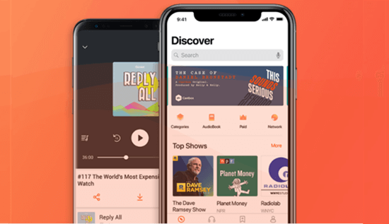 Castbox is one of the best all-in-one podcast apps for iOS and Android