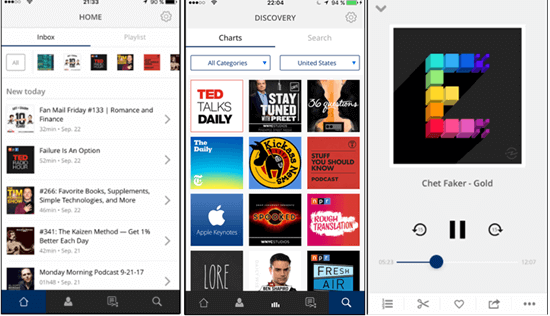 Procast claims to be a new generation of podcast apps, and it certainly seems to be.