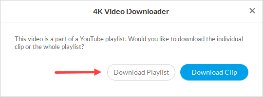 Use Jihosoft 4K Video Downloader to download YouTube playlist.