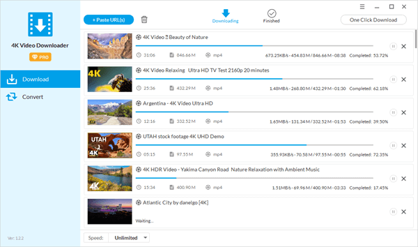 Use Jihosoft 4K Video Downloader to download YouTube playlist.