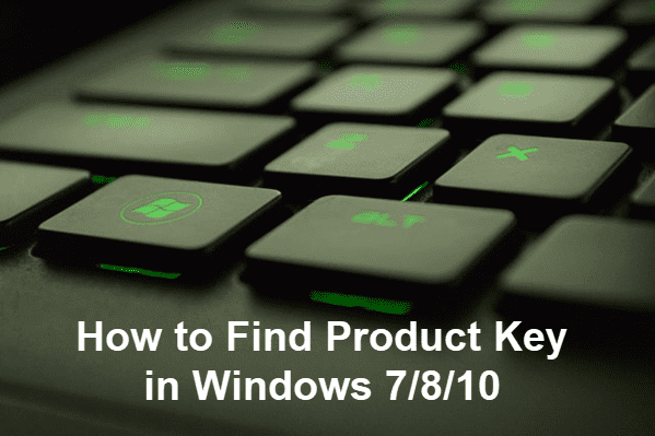 How to Know My Windows Product Key