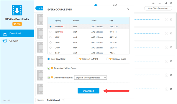 Use Jihosoft 4K Video Downloader to download YouTube videos to iPhone/iPad Camera Roll.