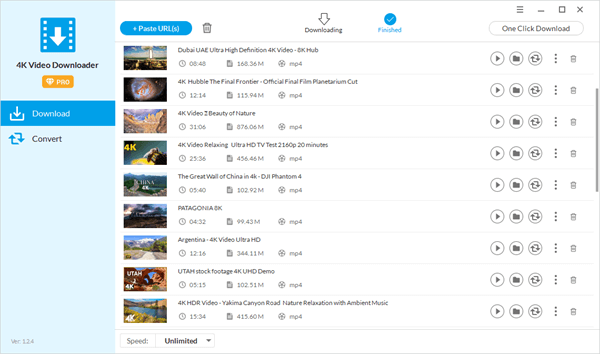 Use Jihosoft 4K Video Downloader to download YouTube playlist.