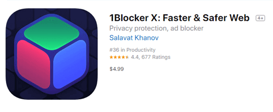 While many other ad blocker are being gradually weeded out, 1Blocker X keeps upgraded.