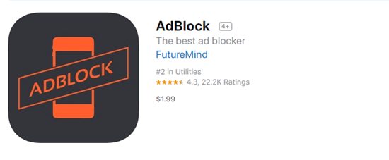 Ad Block was first launched in 2012 and has gained lots of positive reviews from iPhone users.