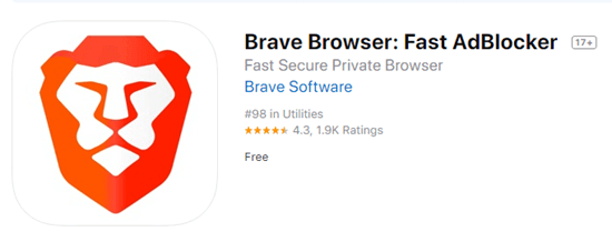 Brave Browser provides native privacy protection.