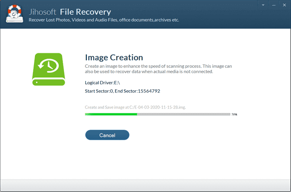 Steps to Create Image Backup with Jihosoft File Recovery