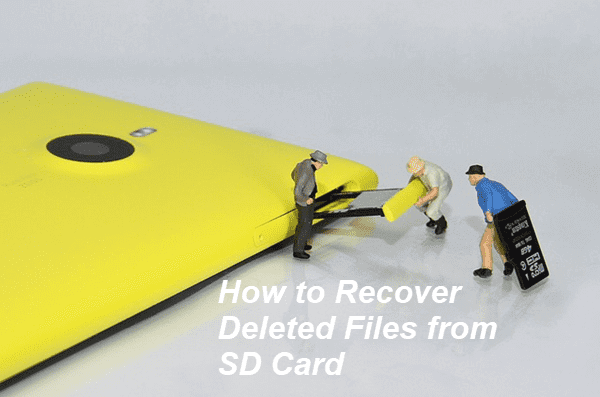 Restore Data from SD Card.