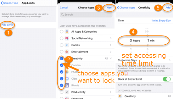 How to lock apps on iphone deals