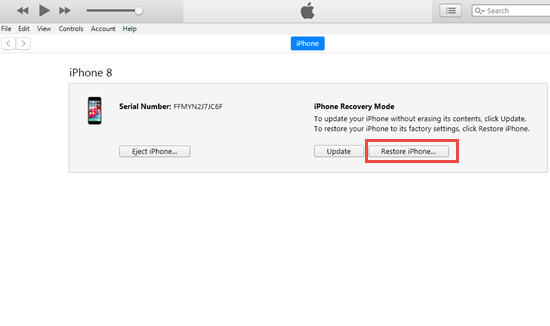 Unlock Disabled iPhone with iTunes (without iCloud)