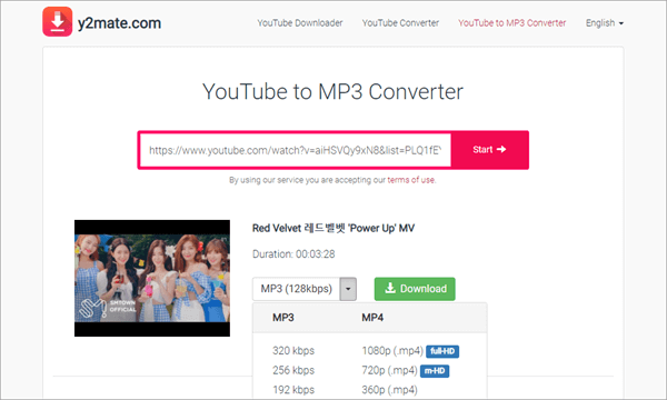 Steps To Download MP3 And Videos From  Using Y2mate