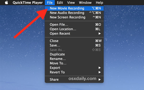 se QuickTime Player