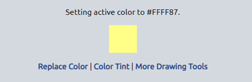 Follow these steps to replace particular color in image online