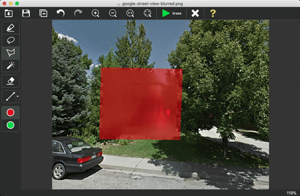 Inpaint is another photo censored photo editor similar to Jihosoft Photo Eraser.