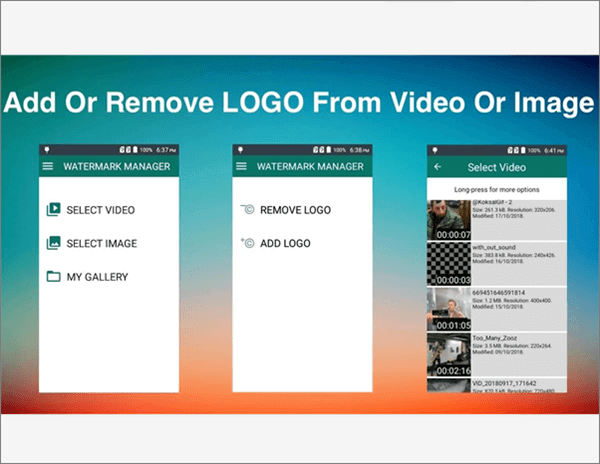 Remove logo from video (apk) - Remove &Add Watermark