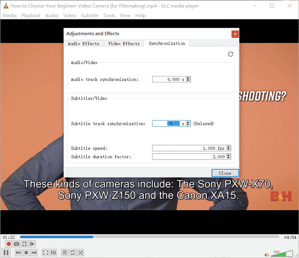 How to Adjust Subtitle Timing in VLC