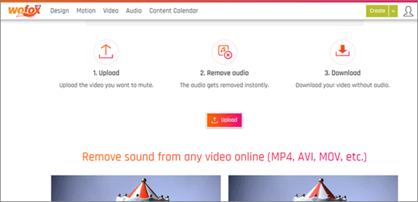 How to remove audio from video online?
