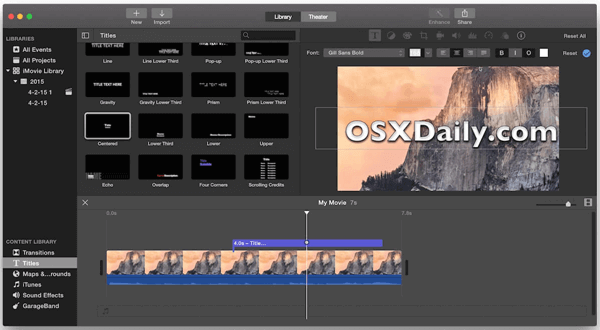 iMovie is a powerful video editing software launched by Apple.