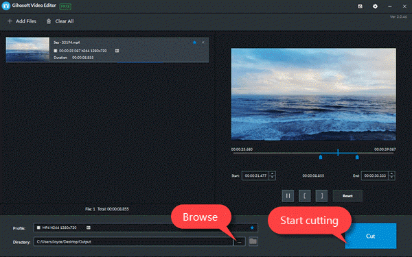 Jihosoft Video Editor is a multifunctional software with almost all basic video editing features like cutting, joining, rotating, reversing, speed control, adding music, removing video sound, adding subtitles, etc.