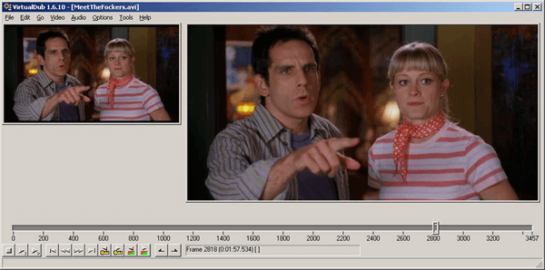 VirtualDub is free video editing software designed for fast linear operations.